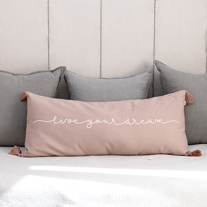 Cojín decorativo "Live your dream" (40 x 90 cm.)