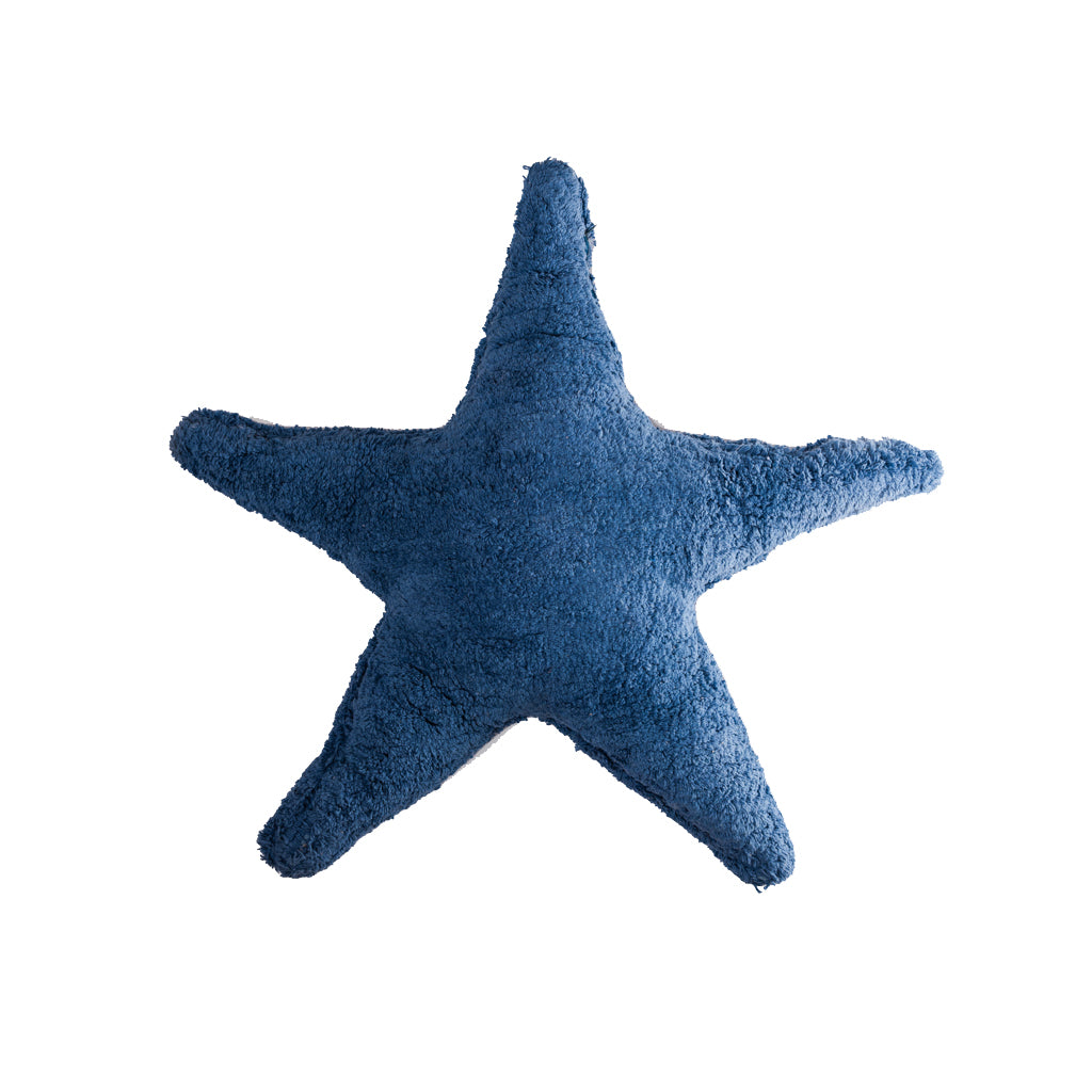 Cojín Decorativo Estrella Azul Marino