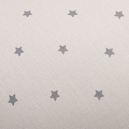 Cojín de Lactancia Lino Masilla Estrellas