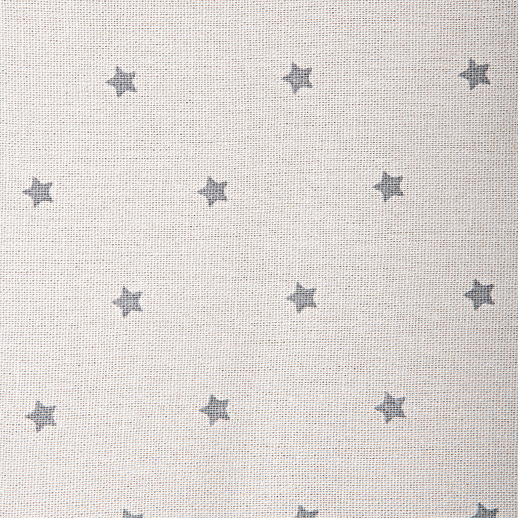 Funda Plumón Cuna Lino Masilla Estrellitas