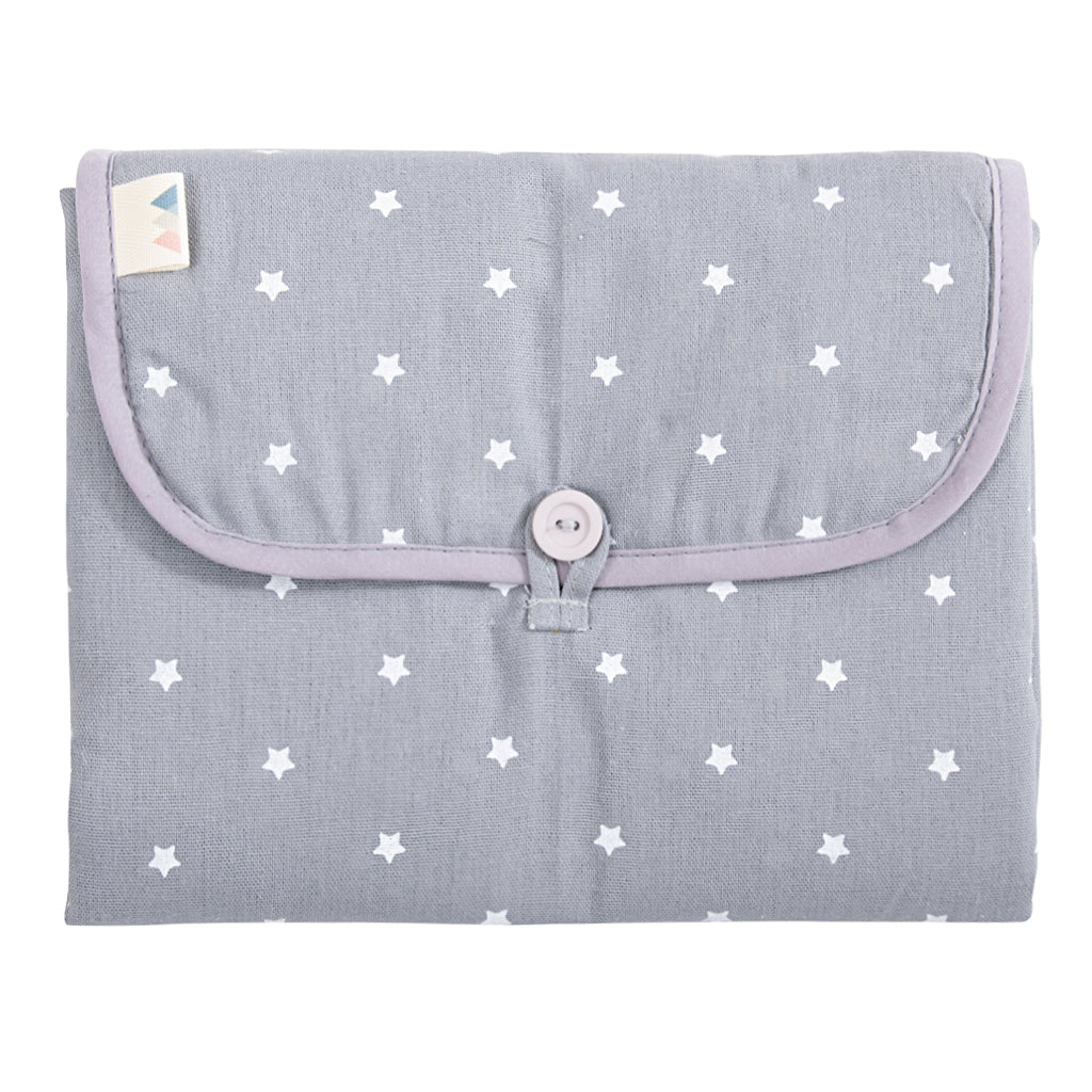 Mudador Portátil Lino Gris