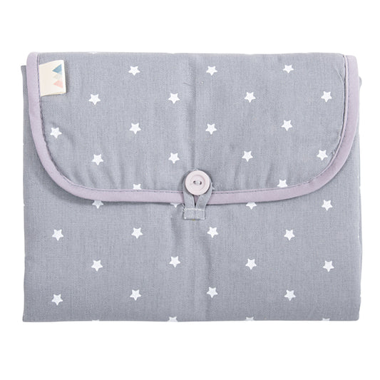 Mudador Portátil Lino Gris