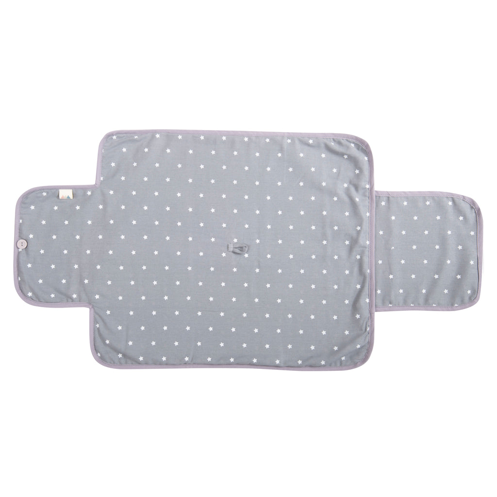 Mudador Portátil Lino Gris