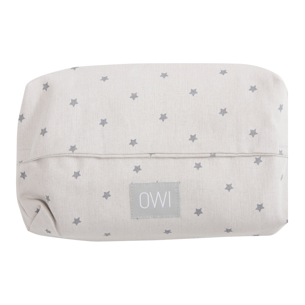 Porta Wipes Lino Masilla Estrellitas