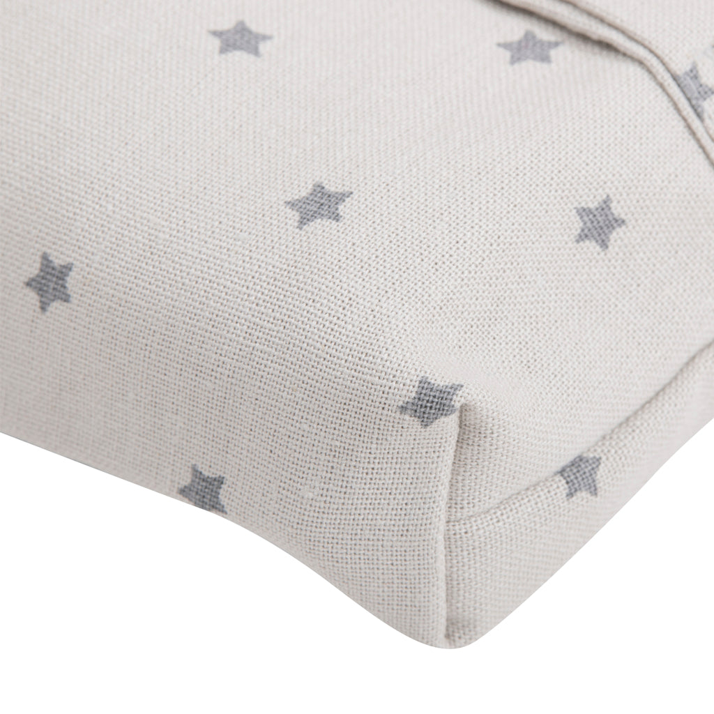 Porta Wipes Lino Masilla Estrellitas