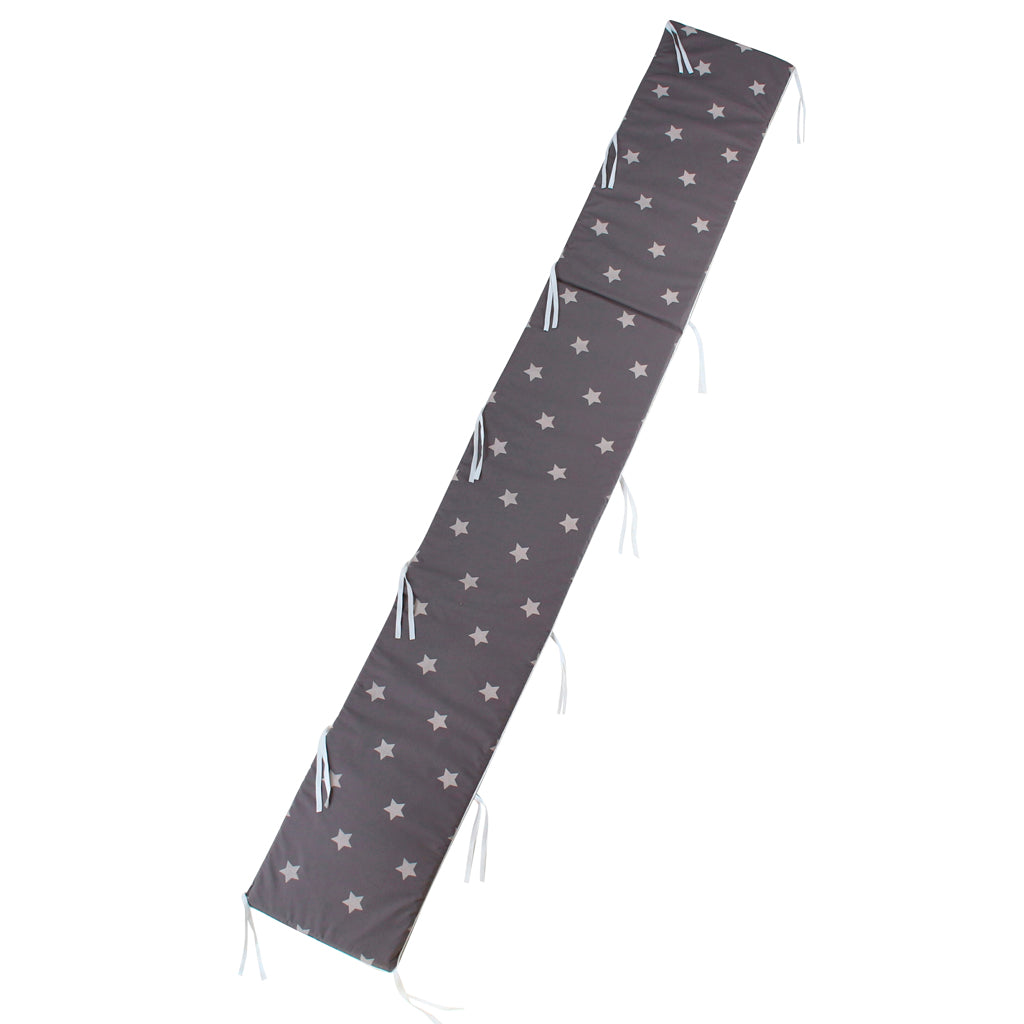 Protector de Cuna Poplin Gris