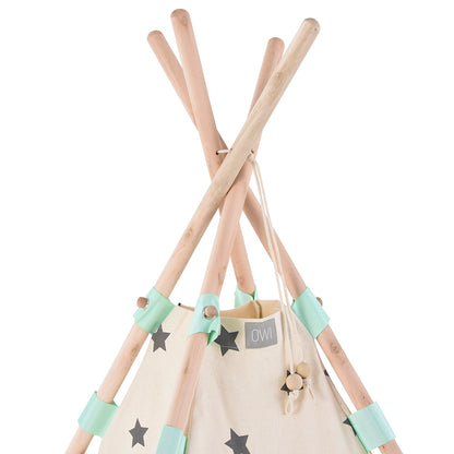Carpa Tipi Estrella Turquesa