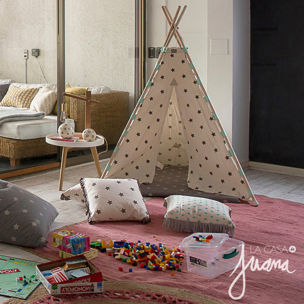 Carpa Tipi Estrella Turquesa